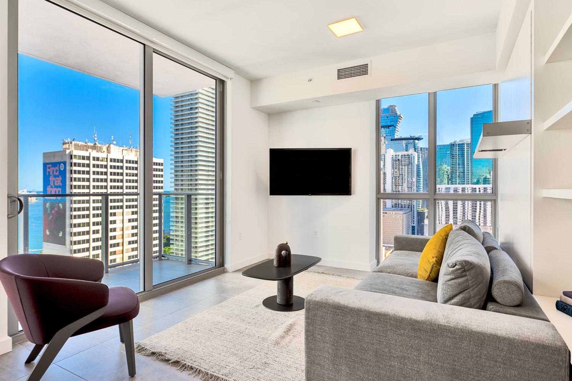 Spacious Studio In The Heart Of Downtown Miami Appartement Buitenkant foto